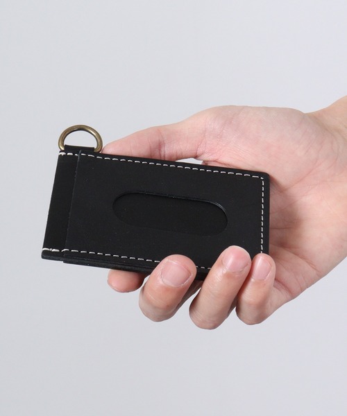 FUNALIVE（ファンアライブ）の「栃木レザー　パスケース（パスケース・メンズ・ブラック/オリーブ/ライトブラウン/ブラウン/ネイビー/レッド・FREE）」の2枚目の写真