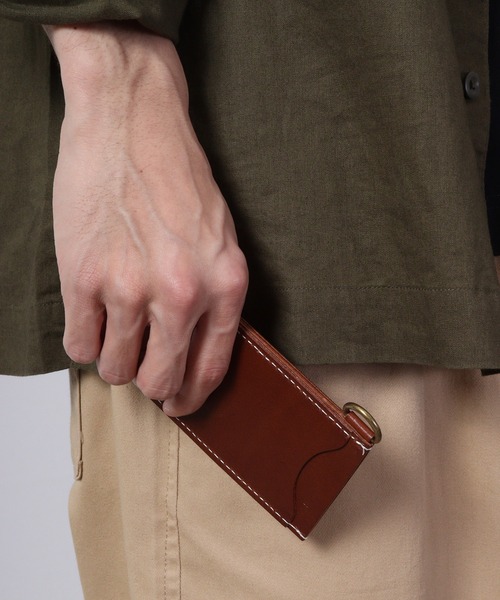 FUNALIVE（ファンアライブ）の「栃木レザー　パスケース（パスケース・メンズ・ブラック/オリーブ/ライトブラウン/ブラウン/ネイビー/レッド・FREE）」の16枚目の写真