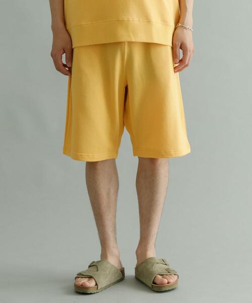 URBAN RESEARCH(アーバンリサーチ)の「ライトフレンチテリーイージーショーツ(その他パンツ・メンズ・グレー系その他/チャコールグレー/イエロー系その他・MEDIUM/LARGE)」の8枚目の写真
