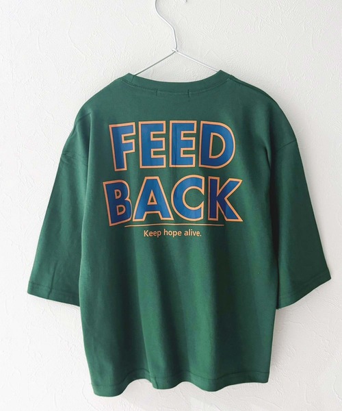 セール】7分袖ビッグシルエットプリントTシャツ（Tシャツ