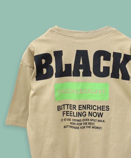 【新品・未開封】 M8onFleek ビックシルエットTシャツ(ベージュ) セール】7分袖ビッグシルエットプリントTシャツ（Tシャツ