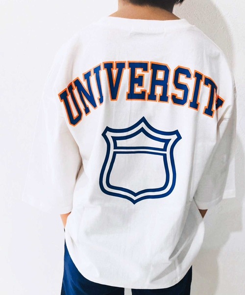ふるさと納税 服 男 愛媛県 松山市 ビッグシルエット ハードコットン ボートネック 半袖 Tシャツ 1枚 < サックス > < L サイズ> （FL23SS-015M） … セール】7分袖ビッグシルエットプリントTシャツ（Tシャツ