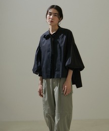 SALON adam et rope' | ボリュームスリーブボウタイブラウス【WEB・一部店舗限定】(シャツ/ブラウス)