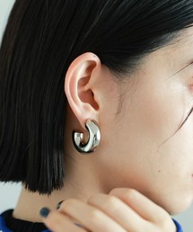 HARE | ステンレスボリュームフープピアス(HARE)(ピアス（両耳用）)