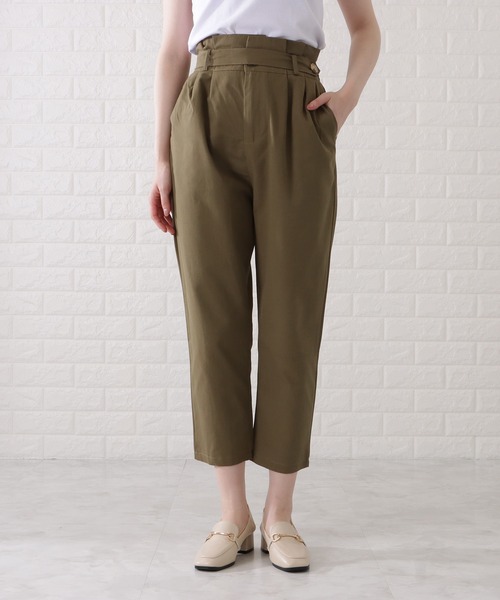 宅配便配送 BEIGE, □美品 ベイジ クロップドパンツ / REDON