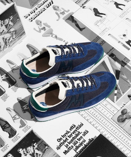 KARHU（カルフ）の「KARHU / "MESTARI" スニーカー（スニーカー・レディース・ベージュ系/グレー系/グレー系3/ブラック×ブルー/グレー系2・7/6/10/5/9/4/8/11）」の2枚目の写真