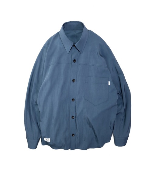 elephant TRIBAL fabrics(エレファントトライバルファブリックス)の「elephant TRIBAL fabrics CIRCLE YOKE SLEEVE SHIRT(シャツ/ブラウス・メンズ・ブルー/ブラック/グリーン・FREE)」の1枚目の写真