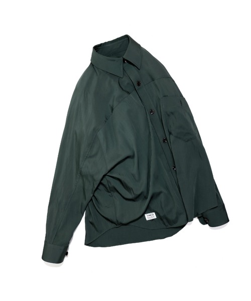 elephant TRIBAL fabrics(エレファントトライバルファブリックス)の「elephant TRIBAL fabrics CIRCLE YOKE SLEEVE SHIRT(シャツ/ブラウス・メンズ・ブルー/ブラック/グリーン・FREE)」の4枚目の写真