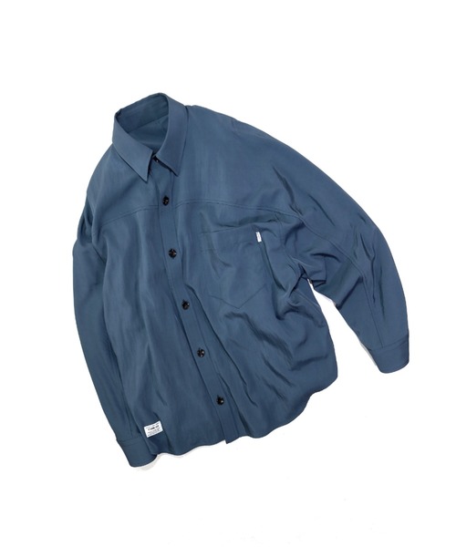 elephant TRIBAL fabrics(エレファントトライバルファブリックス)の「elephant TRIBAL fabrics CIRCLE YOKE SLEEVE SHIRT(シャツ/ブラウス・メンズ・ブルー/ブラック/グリーン・FREE)」の5枚目の写真