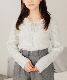 flower | スパークルリブニット3(ニット/セーター)