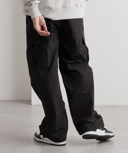 CIAOPANIC TYPY（チャオパニックティピー）の「■【ユニセックス】コットンナイロンダンプカーゴパンツ（カーゴパンツ・メンズ・モカ/ブラック・MEDIUM/LARGE）」の11枚目の写真