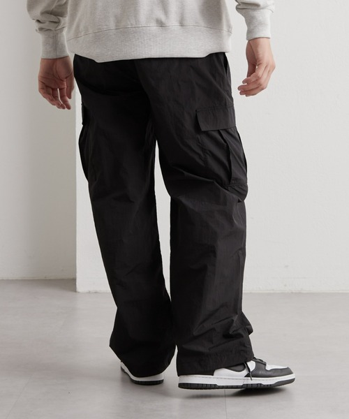 CIAOPANIC TYPY（チャオパニックティピー）の「■【ユニセックス】コットンナイロンダンプカーゴパンツ（カーゴパンツ・メンズ・モカ/ブラック・MEDIUM/LARGE）」の12枚目の写真