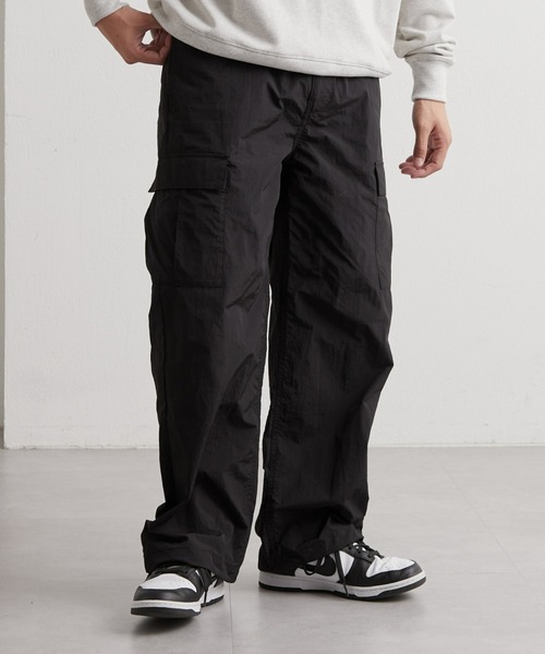 CIAOPANIC TYPY（チャオパニックティピー）の「■【ユニセックス】コットンナイロンダンプカーゴパンツ（カーゴパンツ・メンズ・モカ/ブラック・MEDIUM/LARGE）」の9枚目の写真