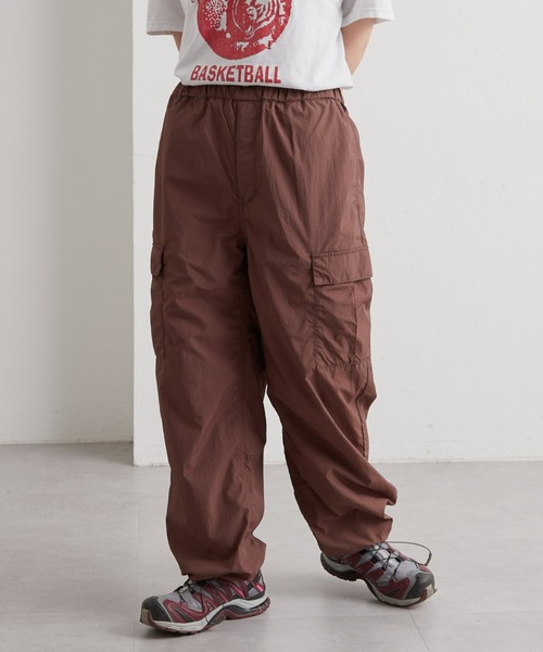 CIAOPANIC TYPY（チャオパニックティピー）の「■【ユニセックス】コットンナイロンダンプカーゴパンツ（カーゴパンツ・メンズ・モカ/ブラック・MEDIUM/LARGE）」の18枚目の写真