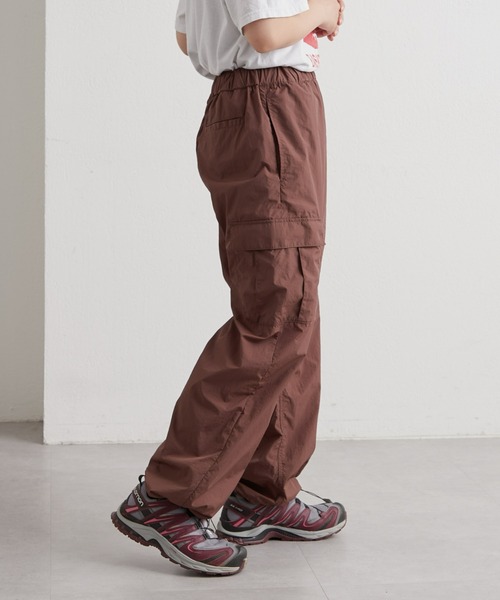 CIAOPANIC TYPY（チャオパニックティピー）の「■【ユニセックス】コットンナイロンダンプカーゴパンツ（カーゴパンツ・メンズ・モカ/ブラック・MEDIUM/LARGE）」の19枚目の写真