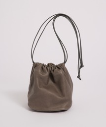 Hawk Company | 【Hawk Company】レザー×キャンバス 2WAYリバーシブル巾着ショルダーバッグ 3267-1(ショルダーバッグ)