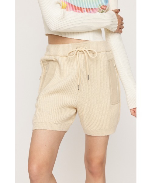 KNIT x WOVEN BLOOMER ニット ウーヴン ブルマ