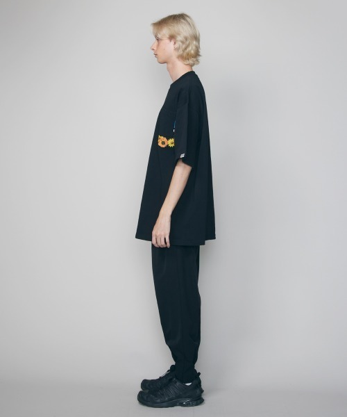 rehacer(レアセル)の「rehacer : Cycle Flower Pocket S/S HW T / サイクル フラワー ヘビーウエイト ポケット Tシャツ(Tシャツ/カットソー・メンズ・ブルー/ブラック/ネイビー・X-LARGE/MEDIUM/LARGE)」の14枚目の写真