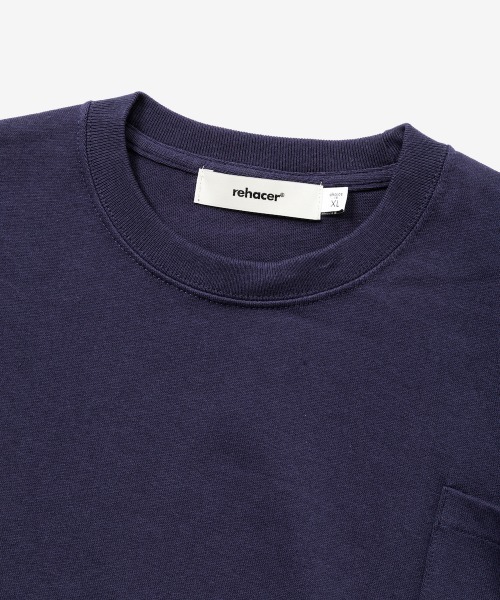 rehacer(レアセル)の「rehacer : Cycle Flower Pocket S/S HW T / サイクル フラワー ヘビーウエイト ポケット Tシャツ(Tシャツ/カットソー・メンズ・ブルー/ブラック/ネイビー・X-LARGE/MEDIUM/LARGE)」の18枚目の写真