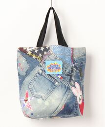 DENIM GEEK 総柄 ミニトート