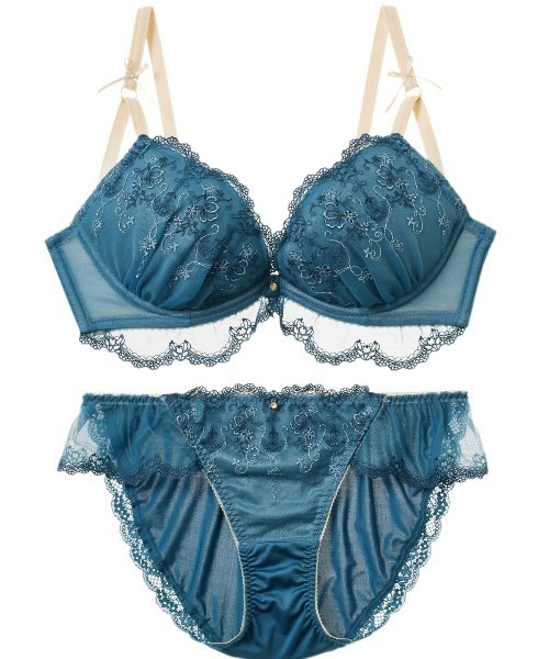 ブラジャーショーツセット [感激のブラ・寄せる]シュガーパニエブラ