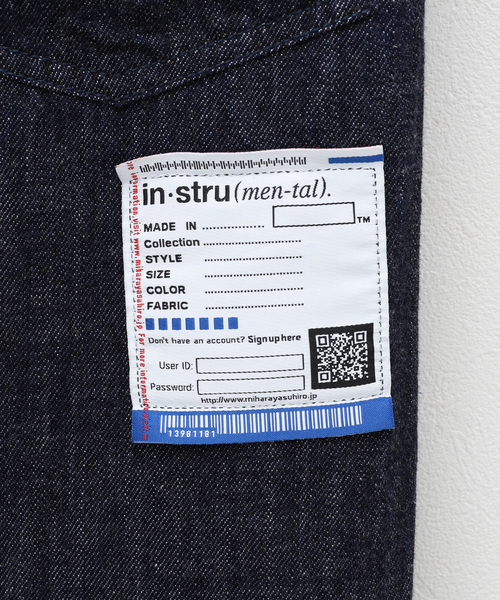 BAYCREW'S DEPO(ベイクルーズデポ)の「【IN STRU(MEN-TAL) / インストルメンタル】Denim Pants(デニムパンツ・メンズ・ブルー/ブラック・46/44/48)」の12枚目の写真