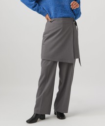 BAYFLOW（ベイフロー）の「スカートレイヤードパンツ（その他パンツ・レディース）」