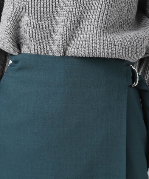 BAYFLOW（ベイフロー）の「スカートレイヤードパンツ（その他パンツ・レディース・グリーン/チャコール・SMALL/MEDIUM）」の17枚目の写真