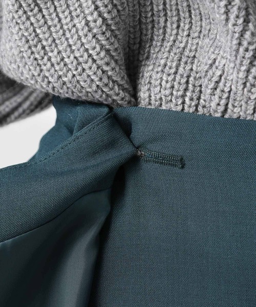 BAYFLOW（ベイフロー）の「スカートレイヤードパンツ（その他パンツ・レディース・グリーン/チャコール・SMALL/MEDIUM）」の19枚目の写真