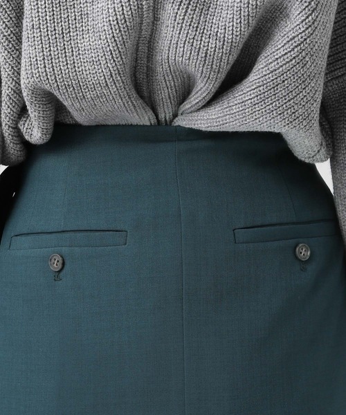 BAYFLOW（ベイフロー）の「スカートレイヤードパンツ（その他パンツ・レディース・グリーン/チャコール・SMALL/MEDIUM）」の20枚目の写真