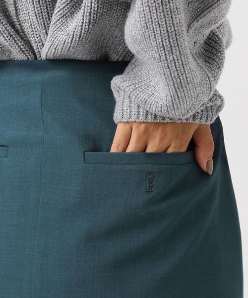 BAYFLOW（ベイフロー）の「スカートレイヤードパンツ（その他パンツ・レディース・グリーン/チャコール・SMALL/MEDIUM）」の21枚目の写真