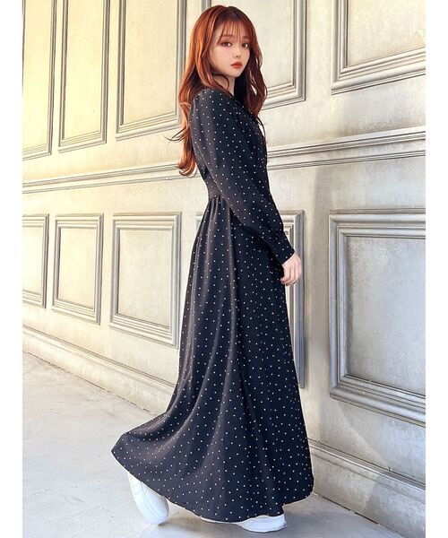 RESEXXY（リゼクシー）の「オープンカラーコルセットシャツワンピース