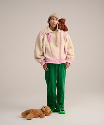 《AVIREX×Little sunny bite》BOA RIDERS JACKET /《リトルサニーバイト × アヴィレックス》/ ボア ライダース ジャケット
