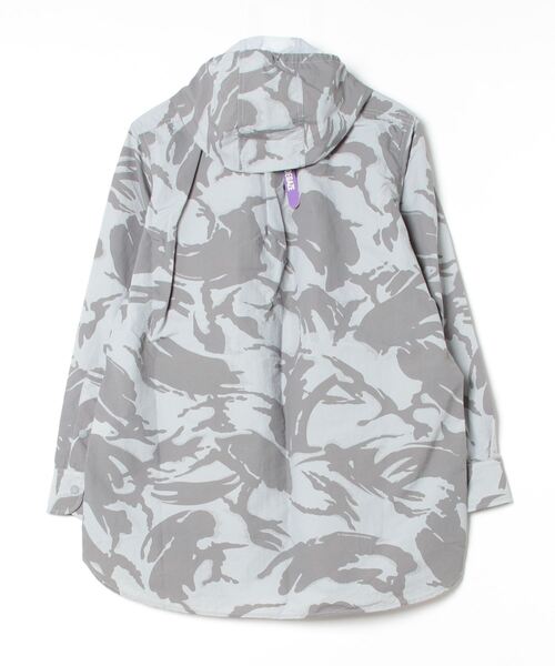MOUNTAIN RESEARCH（マウンテンリサーチ）の「MtR Shirt/Camo（ブルゾン・メンズ・グレー・MEDIUM/LARGE/SMALL）」の3枚目の写真