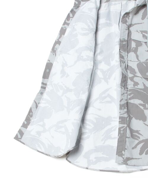 MOUNTAIN RESEARCH（マウンテンリサーチ）の「MtR Shirt/Camo（ブルゾン・メンズ・グレー・MEDIUM/LARGE/SMALL）」の2枚目の写真