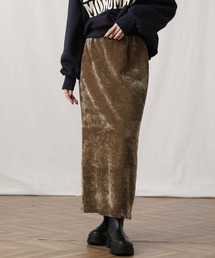 Gready Brilliant | ベロアタイトスカート(スカート)