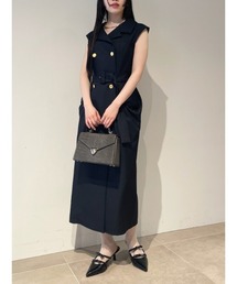 LILY BROWN（リリーブラウン）の「コルセットトレンチジレワンピース  