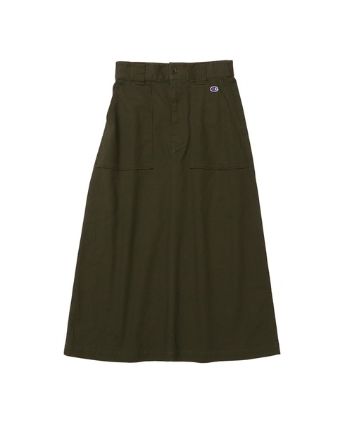Champion(チャンピオン)の「【Champion/チャンピオン】レディース ロングスカート(スカート・レディース・ブラック/オリーブ/ナチュラル/ベージュ・LARGE/MEDIUM)」の4枚目の写真