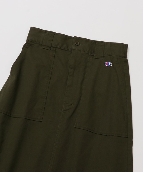 Champion(チャンピオン)の「【Champion/チャンピオン】レディース ロングスカート(スカート・レディース・ブラック/オリーブ/ナチュラル/ベージュ・LARGE/MEDIUM)」の6枚目の写真