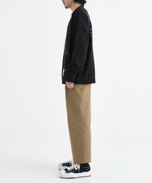 MIHARAYASUHIRO（ミハラヤスヒロ）の「【MIHARAYASUHIRO/ミハラヤスヒロ】DISTRESSED PULLOVER/ディストレスト プルオーバー（スウェット・メンズ・ブラック/ホワイト・46/44）」の18枚目の写真