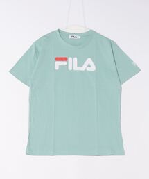 【FILA】綿デカロゴプリントTシャツ/レディース
