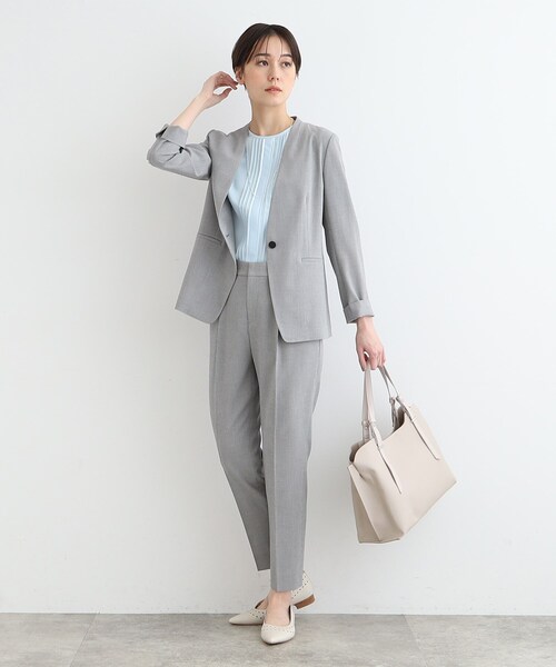 定価5万 タグ付✨️INDIVI マルチネップ パンツスーツ ネイビー 38 INDIVI - 定価5万 タグ付✨️INDIVI マルチネップ パンツスーツ