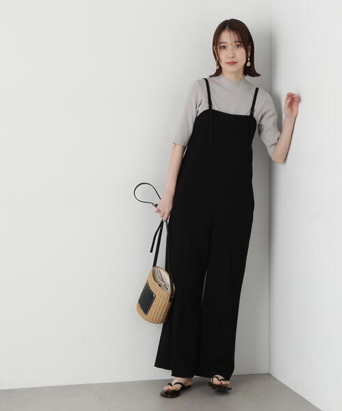 N.(N. Natural Beauty Basic)(エヌエヌナチュラルビューティーベーシック)の「◆【S Size Line】ベアサロペット(サロペット/オーバーオール・レディース・グレー/ブラック・SMALL/MEDIUM)」の19枚目の写真