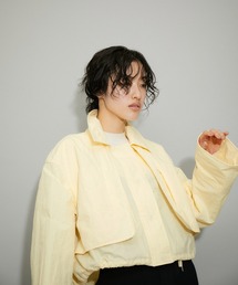 【WEB限定】ステンカラーショートブルゾン