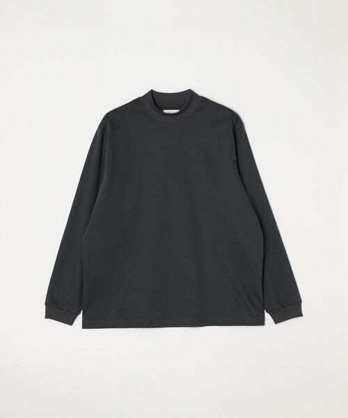 SHIPS any: スムースコットン モックネック Tシャツ (ロンT)◇（T