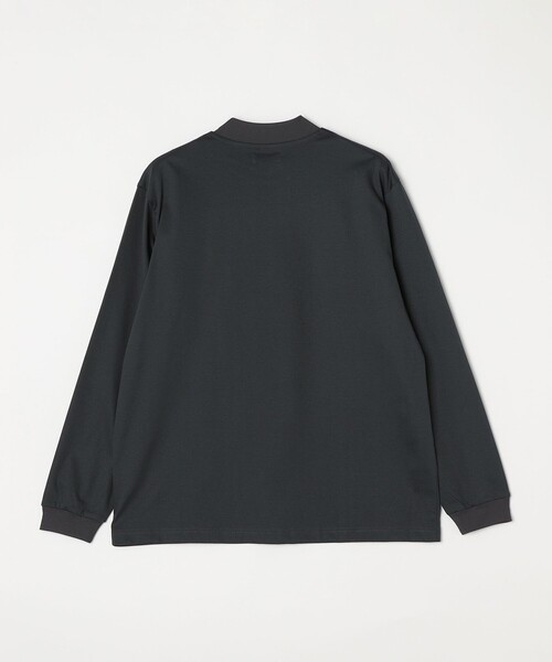 SHIPS any（シップス エニィ）の「SHIPS any: スムースコットン モックネック Tシャツ (ロンT)◇（Tシャツ/カットソー・メンズ・ホワイト/ダークグレー/ネイビー/ブラック・SMALL/MEDIUM/LARGE/X-LARGE）」の13枚目の写真