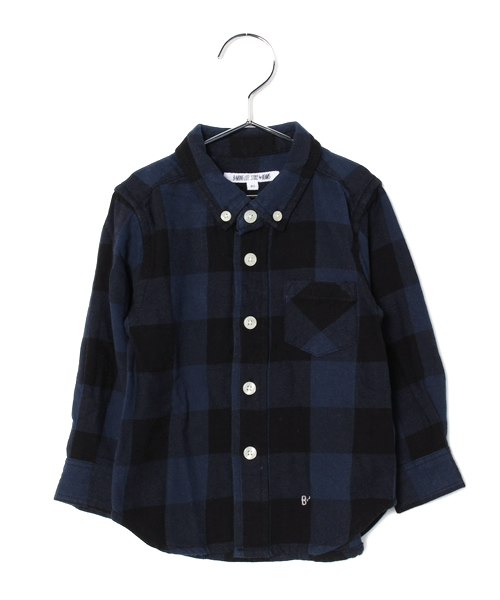 B:MING by BEAMS(ビーミングバイビームス)の「ビーミング by ビームス / ブロックチェックシャツ(シャツ/ブラウス・キッズ・レッド/ネイビー・140/110/100/90/130/120)」の11枚目の写真