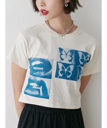 jouetie | ネガフォトクロップドTシャツ(Tシャツ/カットソー)