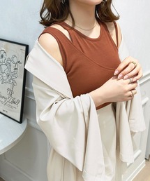 カップ付きタンクトップ【ZOZOTOWN限定アイテム】