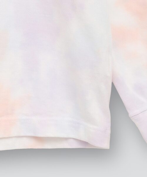 CONVERSE TOKYO(コンバーストウキョウ)の「TIE DYE STAR★ PATCH LONGSLEEVE TEE(Tシャツ/カットソー・レディース・マルチ/ミント/パープル・FREE)」の11枚目の写真
